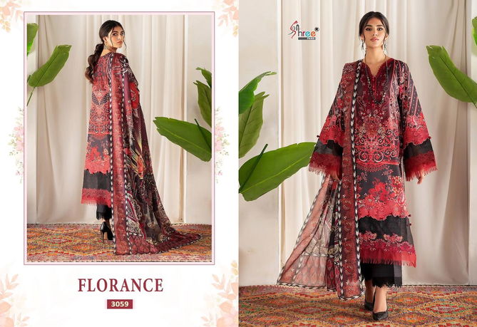 Florance By Shree 3055 To 3061 Pakistani Suits Catalog